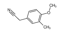 2-(4-methoxy-3-methylphenyl)acetonitrile 75391-57-0