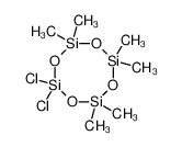 100652-24-2 structure, C6H18Cl2O4Si4