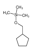 122424-46-8 spectrum, (cyclopentylmethoxy)trimethylsilane