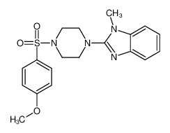 604741-60-8 structure, C19H22N4O3S