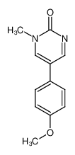 27956-25-8 spectrum, 5-(4-methoxy-phenyl)-1-methyl-1H-pyrimidin-2-one