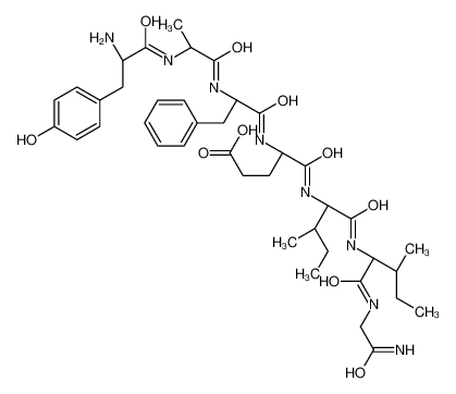 138166-93-5 structure, C40H58N8O10