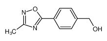 [4-(3-METHYL-1,2,4-OXADIAZOL-5-YL)PHENYL]METHANOL 362529-02-0