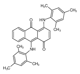 4,9-Bis-(2,4,6-trimethyl-phenylamino)-anthracene-1,10-dione 100073-87-8