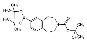 1,1-dimethylethyl 7-(4,4,5,5-tetramethyl-1,3,2-dioxaborolan-2-yl)-1,2,4,5-tetrahydro-3H-3-benzazepine-3-carboxylate