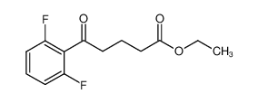 ethyl 5-(2,6-difluorophenyl)-5-oxopentanoate 898753-24-7