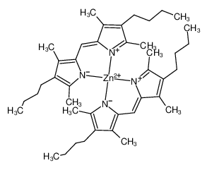 481711-39-1 structure, C42H62N4Zn++