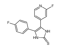 581098-38-6 structure, C14H9F2N3S