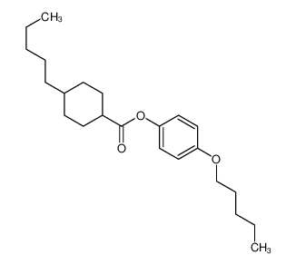 (4-pentoxyphenyl) 4-pentylcyclohexane-1-carboxylate 67589-55-3