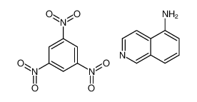 isoquinolin-5-amine,1,3,5-trinitrobenzene 61653-21-2