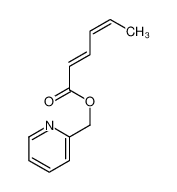 88973-84-6 pyridin-2-ylmethyl hexa-2,4-dienoate