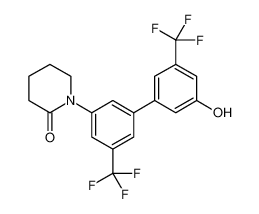 2-Piperidinone, 1-[3'-hydroxy-5,5'-bis(trifluoromethyl)[1,1'-biphenyl]-3-yl]- 885044-52-0