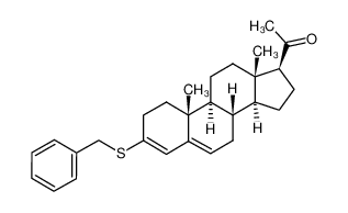 98774-50-6 spectrum, 3-benzylthiopregna-3,5-dien-20-one