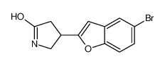 88221-14-1 4-(5-bromo-1-benzofuran-2-yl)pyrrolidin-2-one
