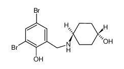 2,4-dibromo-6-[[(4-hydroxycyclohexyl)amino]methyl]phenol 83200-09-3