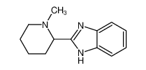 2-(1-methylpiperidin-2-yl)-1H-benzimidazole