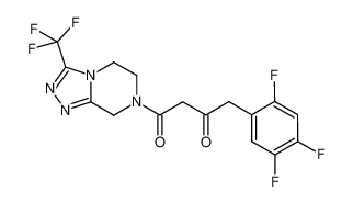 764667-65-4 spectrum, 1-[3-(trifluoromethyl)-6,8-dihydro-5H-[1,2,4]triazolo[4,3-a]pyrazin-7-yl]-4-(2,4,5-trifluorophenyl)butane-1,3-dione
