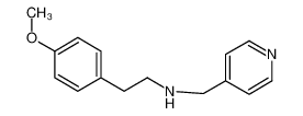 2-(4-methoxyphenyl)-N-(pyridin-4-ylmethyl)ethanamine 331970-72-0