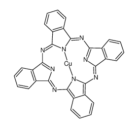 147-14-8 structure, C32H16CuN8