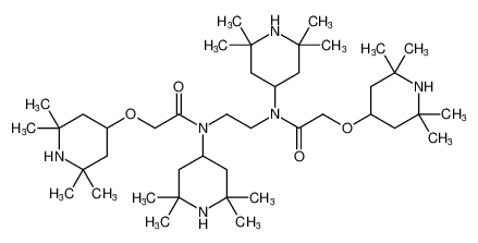 100217-60-5 N,N'-(乙烷-1,2-二基)双(N-(2,2,6,6-四甲基哌啶-4-基)-2-((2,2,6,6-四甲基哌啶4-基)氧基)乙酰胺)