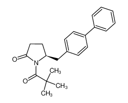 (S)-5-biphenyl-4-ylmethyl-1-(2,2-dimethyl-propionyl)-pyrrolidin-2-one 1038924-65-0