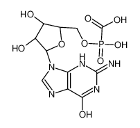 104532-14-1 structure, C11H14N5O9P