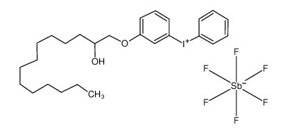 139301-14-7 structure, C26H38F6IO2Sb