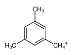 40057-92-9 structure, C9H11+