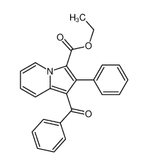 133619-67-7 ethyl 1-benzoyl-2-phenylindolizine-3-carboxylate