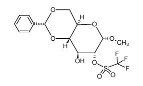 129217-24-9 spectrum, 4,6-O-benzylidene-1-O-methyl-2-O-trifluoromethylsulfonate-α-D-glucopyranoside