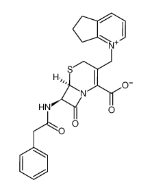 95055-53-1 spectrum, (6R,7R)-3-((6,7-dihydro-5H-cyclopenta[b]pyridin-1-ium-1-yl)methyl)-8-oxo-7-(2-phenylacetamido)-5-thia-1-azabicyclo[4.2.0]oct-2-ene-2-carboxylate