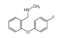 1-[2-(4-氟苯氧基)苯基]-N-甲基甲基胺