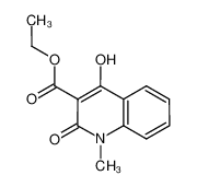1,2-二氢-4-羟基-1-甲基-2-氧代-3-喹啉羧酸乙酯