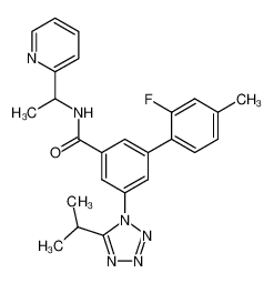 1000586-76-4 structure, C25H25FN6O