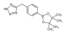 5-(4-(4,4,5,5-四甲基-1,3,2-二噁硼烷-2-基)苄基)-1H-四唑