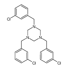 96967-52-1 spectrum, 1,3,5-tris-(3-chloro-benzyl)-[1,3,5]triazinane