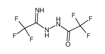(1Z)-2,2,2-三氟-N'-(三氟乙酰基)乙烷肼基n酰胺