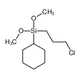 100069-69-0 spectrum, 3-chloropropyl-cyclohexyl-dimethoxysilane