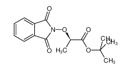 Propanoic acid, 2-[(1,3-dihydro-1,3-dioxo-2H-isoindol-2-yl)oxy]-, 1,1-dimethylethyl ester, (2R)- 380886-36-2