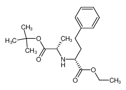 N-[1-(R)-乙基氧羰基-3-苯基丙基]-L-丙氨酸叔-丁酯