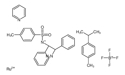 1192483-14-9 structure, C36H40BF4N3O2RuS