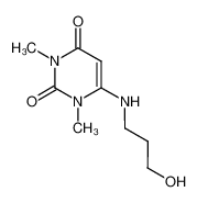 4-(3-羟丙基氨基)-1,3-二甲基脲嘧啶