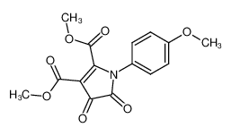 251986-53-5 spectrum, 4,5-dimethoxycarbonyl-1-(4'-methoxyphenyl)-1H-pyrrole-2,3-dione