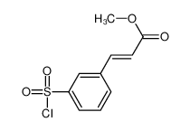 methyl (E)-3-(3-chlorosulfonylphenyl)prop-2-enoate 610801-83-7