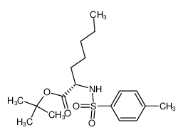 127700-58-7 spectrum, (2S)-N-para-toluenesulphonylaminoheptanoic acid tert-butyl ester