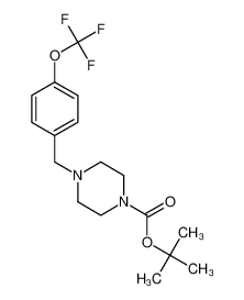 1346017-78-4 N-tert-butyloxycarbonyl-N'-(4-trifluoromethoxy)benzylpiperazine