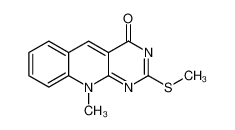 Pyrimido[4,5-b]quinolin-4(10H)-one, 10-methyl-2-(methylthio)- 948578-68-5