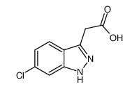 2-(6-chloro-2H-indazol-3-yl)acetic acid 35715-85-6