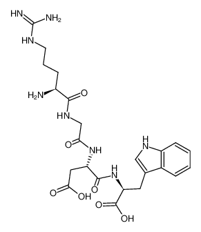 119452-44-7 structure, C23H32N8O7