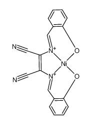 64696-98-6 structure, C18H10N4NiO2++